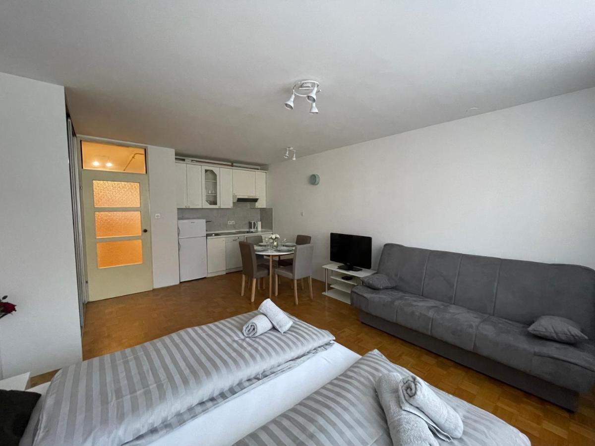 Apartment Green - Grey Lubiana Esterno foto
